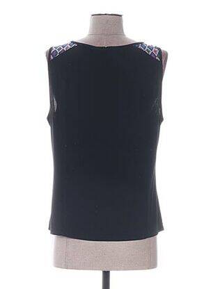 Top stretch sans manche noir QUATTRO femme
