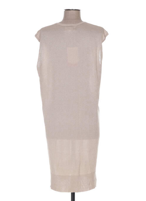 Robe pull beige ROSE TONKA pour femme