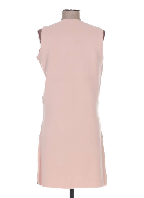 Robe pull rose ROSE TONKA pour femme