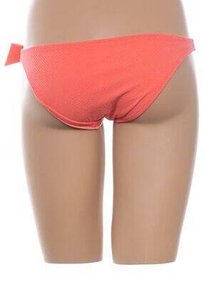 Bas de maillot de bain tissage satiné culotte orange PRINCESSE TAM-TAM femme