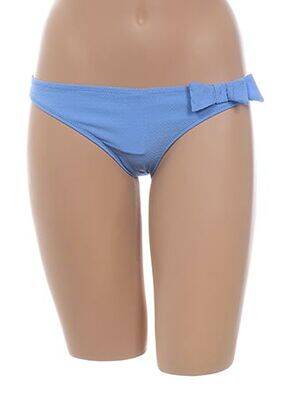 Bas de maillot de bain tissage satiné culotte bleu PRINCESSE TAM-TAM femme