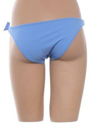 Bas de maillot de bain tissage satiné culotte bleu PRINCESSE TAM-TAM femme