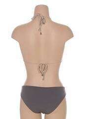 Maillot de bain 2 pièces gris CHLOE pour femme seconde vue