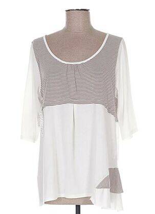 Tunique manches longues beige MELLEM pour femme