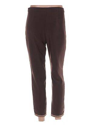 Pantalon 7/8 taille basse marron ALL BEAUTIFUL femme
