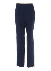Pantalon droit bleu MARGA NOVAS pour femme seconde vue