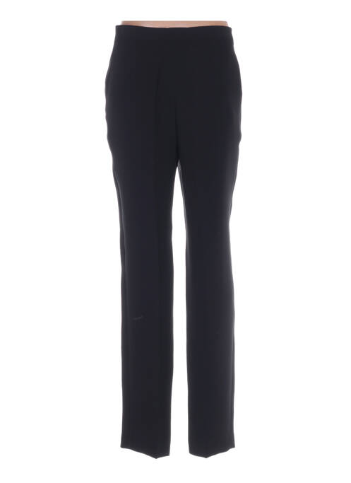 Pantalon droit noir MARGA NOVAS pour femme