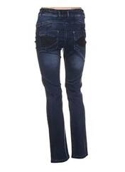 Jeans coupe droite bleu FRED SABATIER pour femme seconde vue