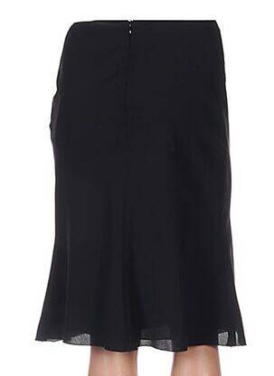 Jupe mi-longue doublure noir PHILIPPE ADEC femme