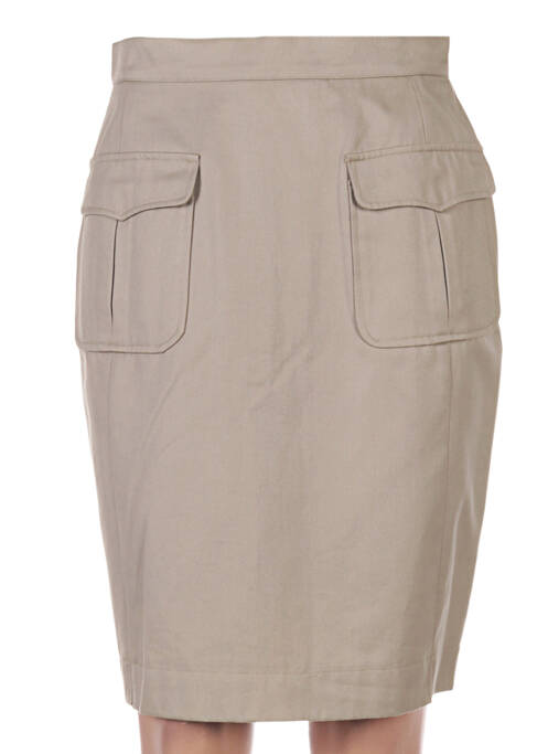 Jupe mi-longue beige IRENE VAN RYB pour femme