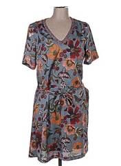 Robe mi-longue gris VOODOO pour femme seconde vue