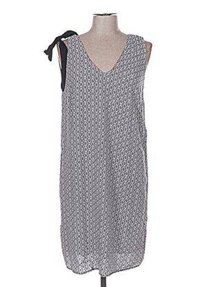 Robe mi-longue noir LOLA ESPELETA pour femme