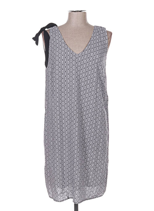 Robe mi-longue noir LOLA ESPELETA pour femme