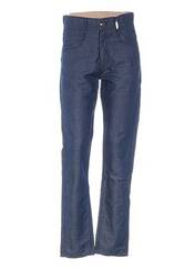 Pantalon slim bleu MENSI COLLEZIONE pour femme seconde vue