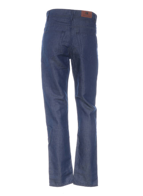 Pantalon slim bleu MENSI COLLEZIONE pour femme