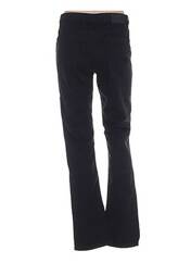 Pantalon droit noir MENSI COLLEZIONE pour femme seconde vue
