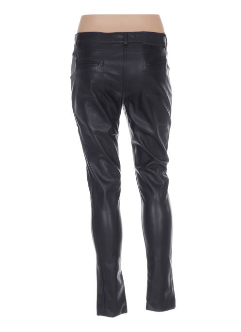 Pantalon slim noir MENSI COLLEZIONE pour femme