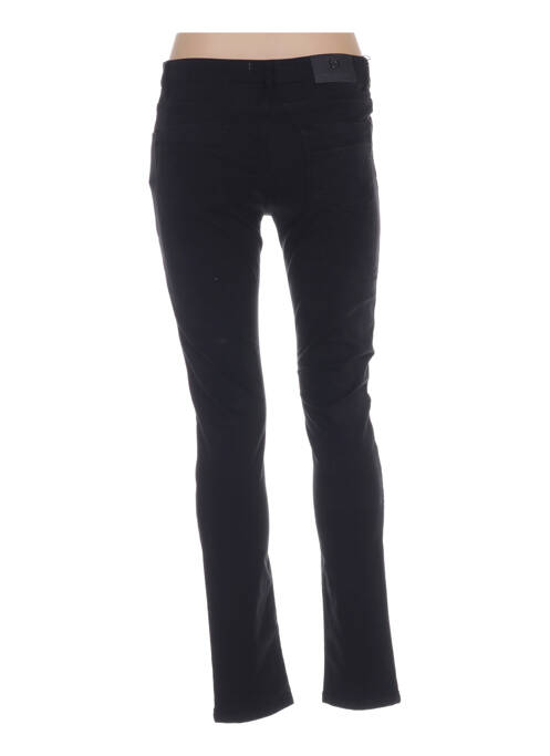 Pantalon slim noir MENSI COLLEZIONE pour femme