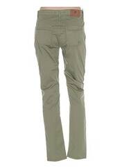 Pantalon droit vert MENSI COLLEZIONE pour femme seconde vue
