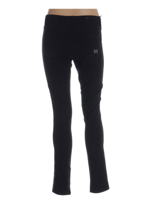 Pantalon slim noir MENSI COLLEZIONE pour femme