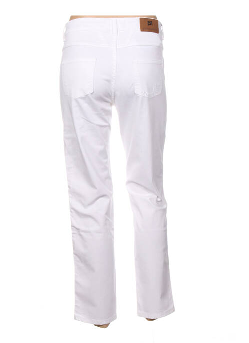 Pantalon 7/8 blanc MENSI COLLEZIONE femme