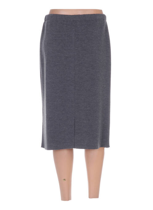 Jupe mi-longue gris PAUPORTÉ pour femme