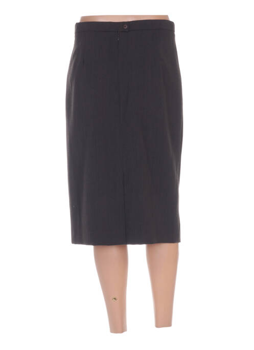 Jupe mi-longue marron WEINBERG pour femme