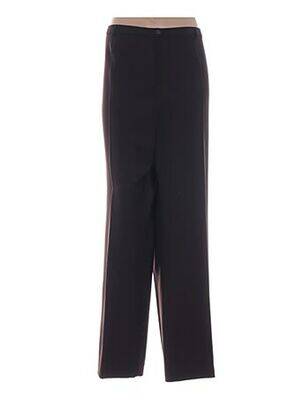Pantalon poches taille haute marron WEINBERG femme