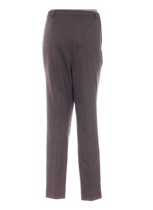 Pantalon poches taille haute marron WEINBERG femme