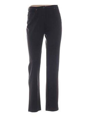 Pantalon droit stretch taille normale marron WEINBERG femme