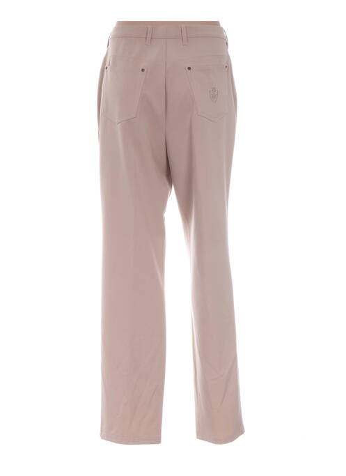 Pantalon droit beige WEINBERG pour femme