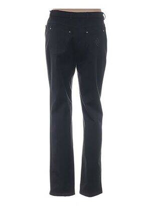 Pantalon droit taille à pinces taille haute gris WEINBERG femme