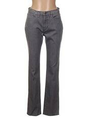 Jeans coupe slim gris PAUPORTÉ pour femme seconde vue