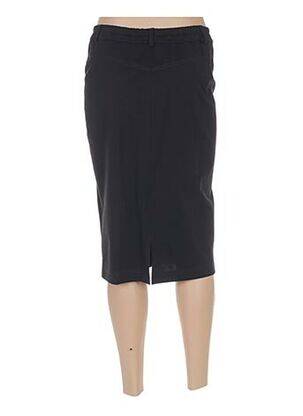 Jupe mi-longue stretch noir WEINBERG femme
