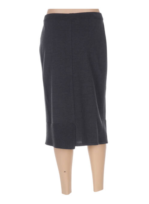 Jupe mi-longue gris PAUPORTÉ pour femme