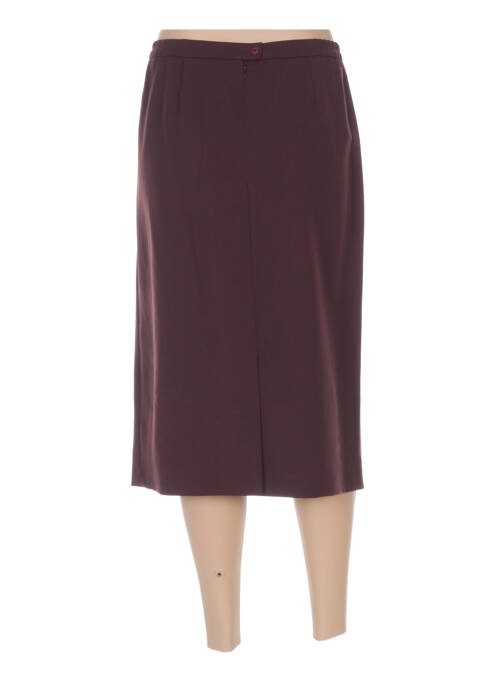 Jupe mi-longue rouge WEINBERG pour femme