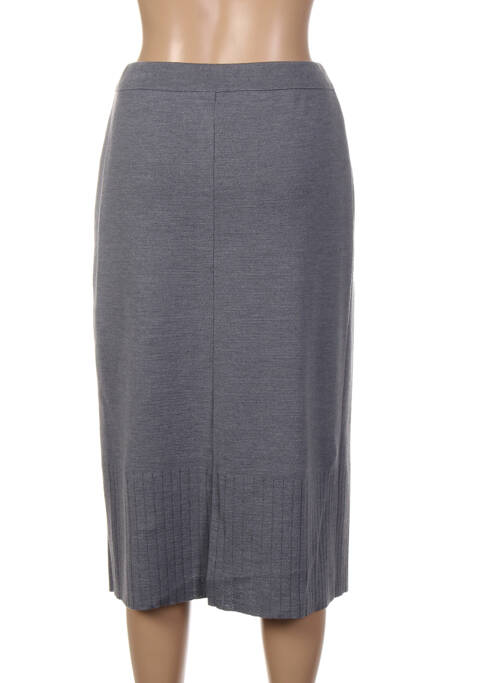 Jupe mi-longue gris PAUPORTÉ pour femme