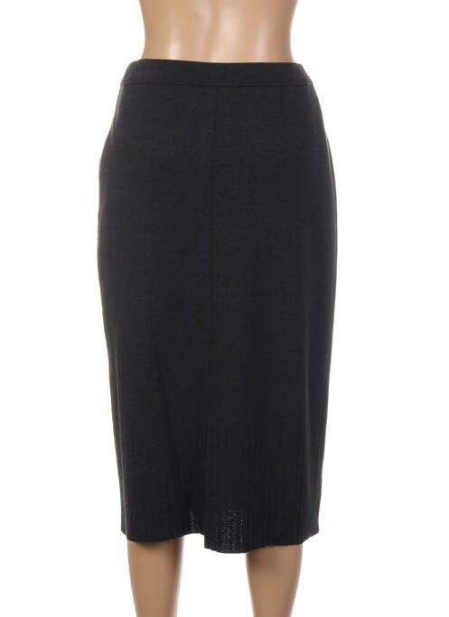 Jupe mi-longue gris PAUPORTÉ pour femme