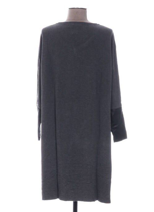 Pull tunique gris PAUPORTÉ pour femme