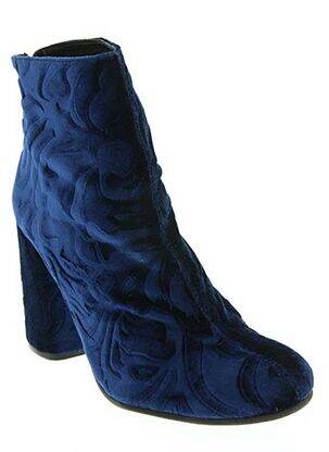 Bottines/Boots bleu ELYSESS pour femme