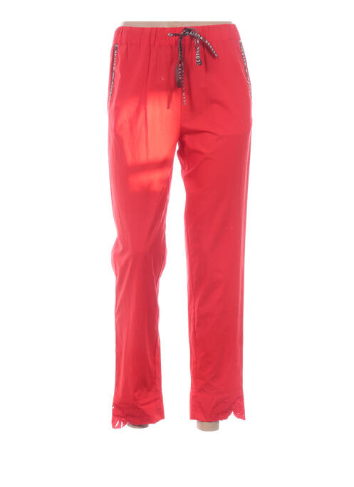 Pantalon droit rouge MAISON SCOTCH pour femme