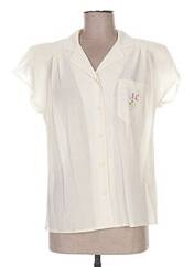 Chemisier beige JEAN CHRISTOPHE.G pour femme seconde vue