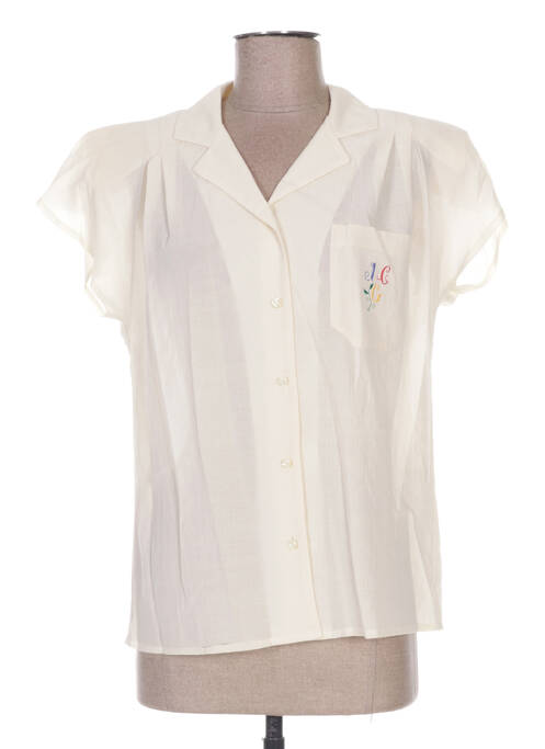 Chemisier beige JEAN CHRISTOPHE.G pour femme