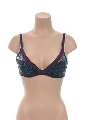 Soutien-gorge broderie haut soutien-gorge avec mousse de rembourrage amovible noir VANITY FAIR femme