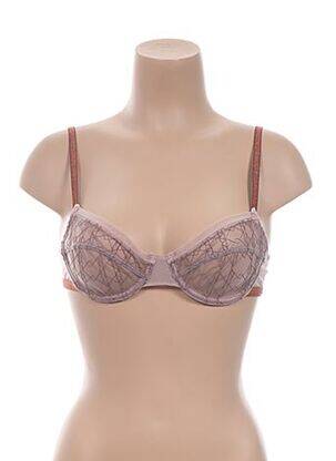 Soutien-gorge broderie rose VANITY FAIR femme