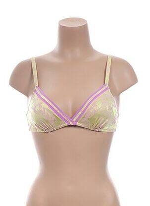 Soutien-gorge sans armature sans armature jaune VANITY FAIR femme