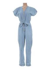 Combi-pantalon bleu NICE THINGS pour femme seconde vue