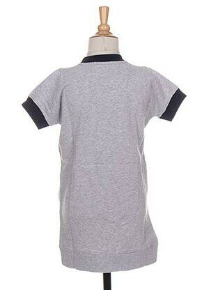 Robe mi-longue manches courtes manches courtes gris FRENCH DISORDER fille