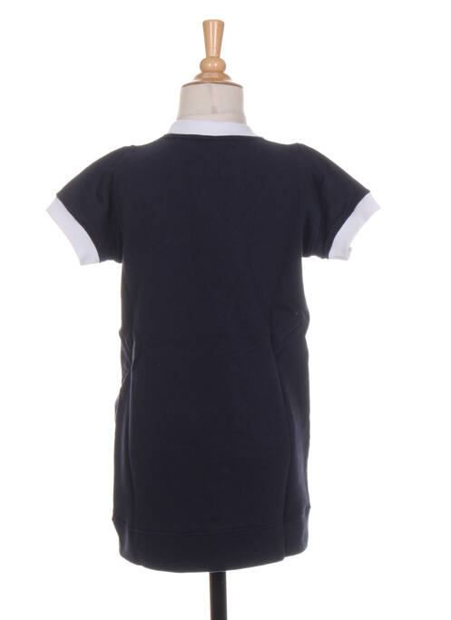 Robe mi-longue manches courtes manches courtes bleu FRENCH DISORDER fille
