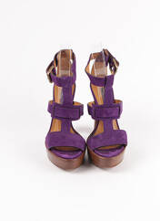 Sandales/Nu pieds violet RALPH LAUREN pour femme seconde vue